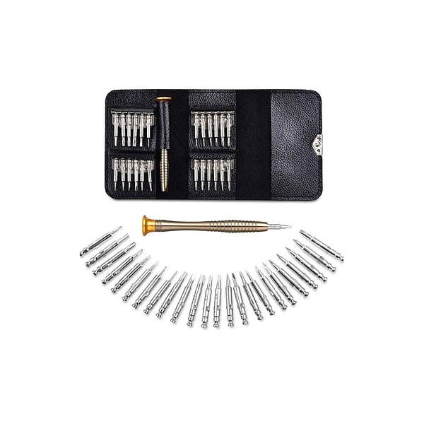 Volo 25 in 1 Precision Screwdriver Set Multi Pocket Repair Tool Kit - LXINDIA.COM