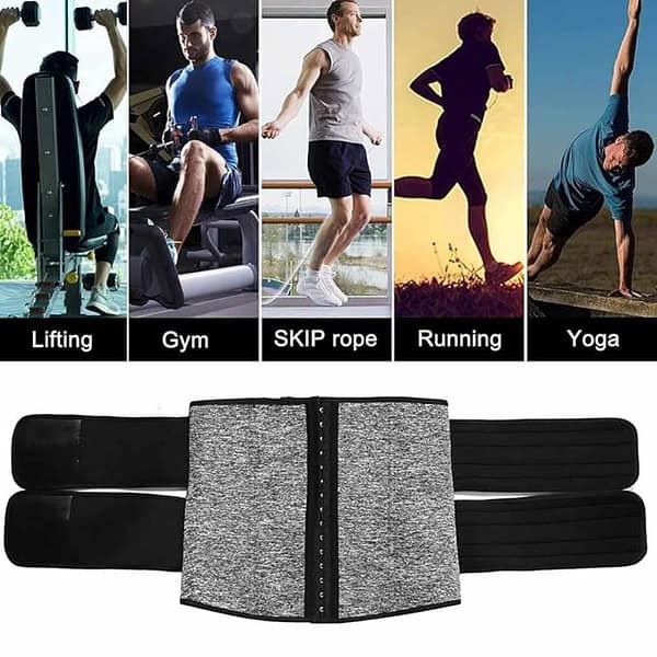 Waist Trimmer Trainer Belt Workout for Women Men 1 - LXINDIA.COM