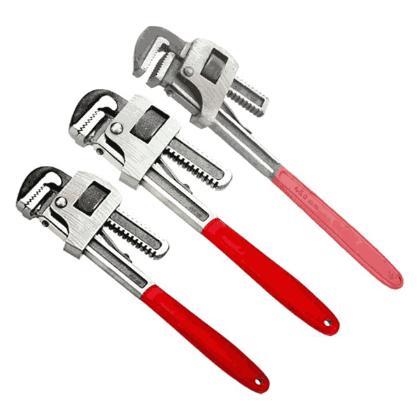 WallVilla 12 14 18 Inch Heavy Duty Pipe Wrench Pack Of 3 - LXINDIA.COM