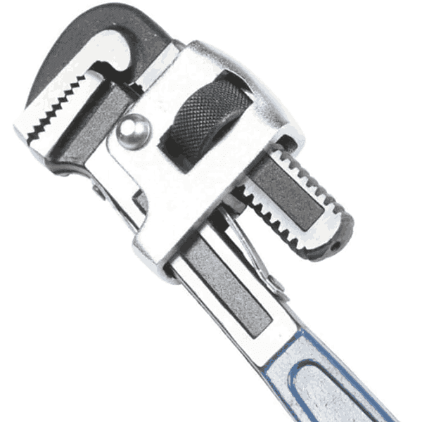 WallVilla Plumber Tool Combo 14inch Pipe Wrench and 12inch Adjustable Wrench1 - LXINDIA.COM