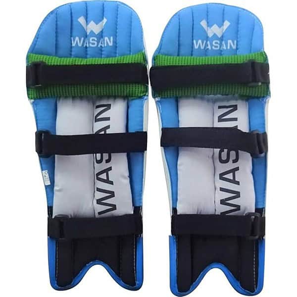 Wasan Cricket Batting Legguard Pads 4 8 Years Size XXS White 2 - LXINDIA.COM