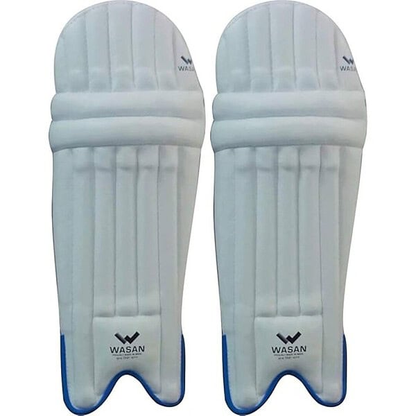 Wasan Cricket Batting Legguard Pads 4 8 Years Size XXS White 3 - LXINDIA.COM