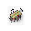 Weavers Villa Floral Rectangular PVC 4 Seater Table Cover 40x60 InchesMulti - LXINDIA.COM