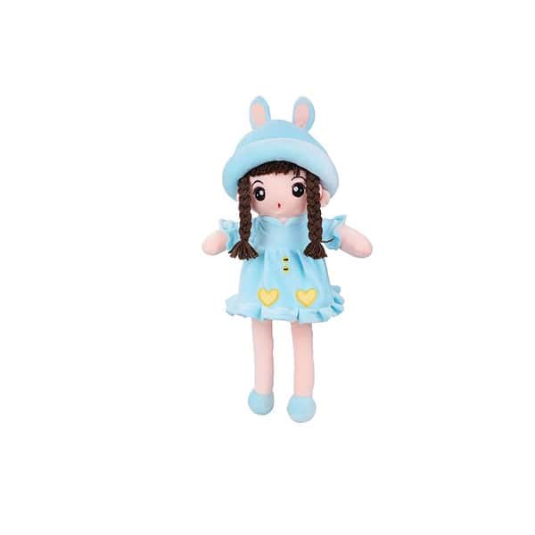 Webby Plush Cute and Huggable Doll Stuffed Toys Blue - LXINDIA.COM