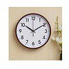 Webelkart Premium Plastic Wall Clock Brown - LXINDIA.COM