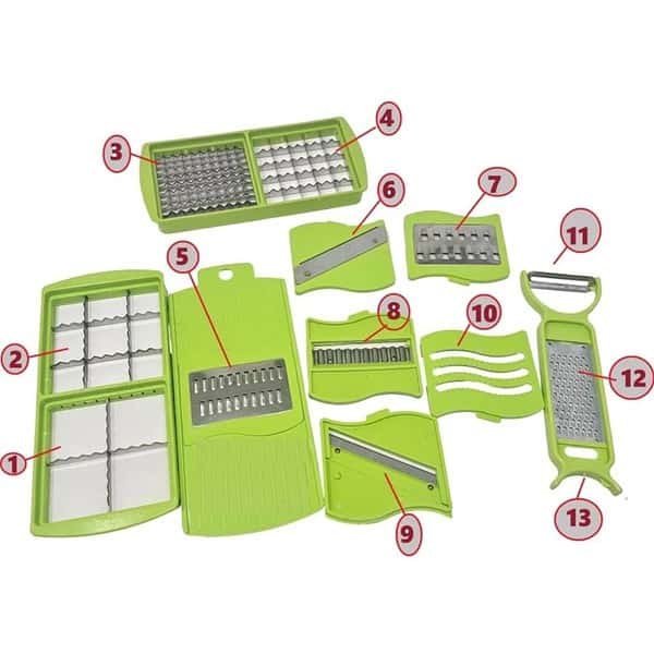 Well Set 13 in 1 Multipurpose cutting set b - LXINDIA.COM