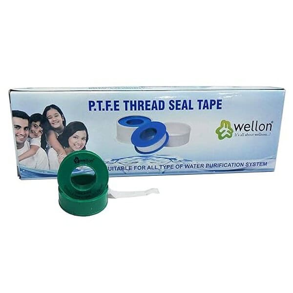 Wellon Teflon Tape PTFE Thread seal Tape 12 mm x 15 meters - LXINDIA.COM