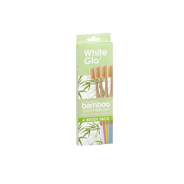 White Glo Eco Friendly Sustainably Sourced Bamboo Toothbrush - LXINDIA.COM