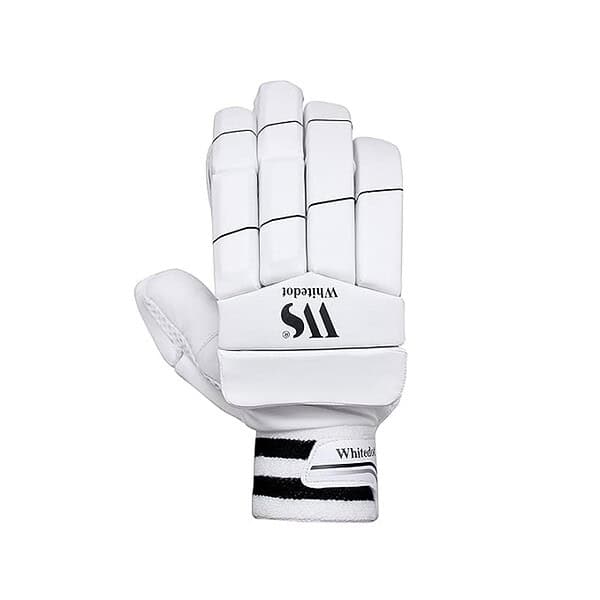 Whitedot Ultralite Moulded Cricket Batting Pad with Eleanor Cricket Batting Gloves Combo Large Left Hand 1 - LXINDIA.COM