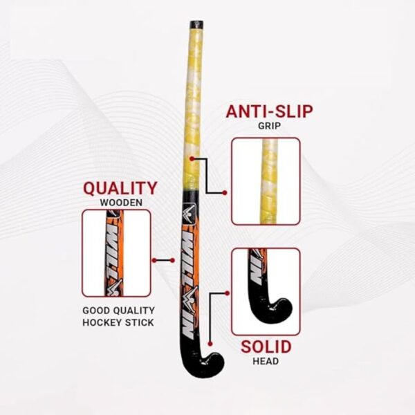 Willwin Hockey Sticks for Men Practice and Beginner Level L 36 Inch 1 - LXINDIA.COM