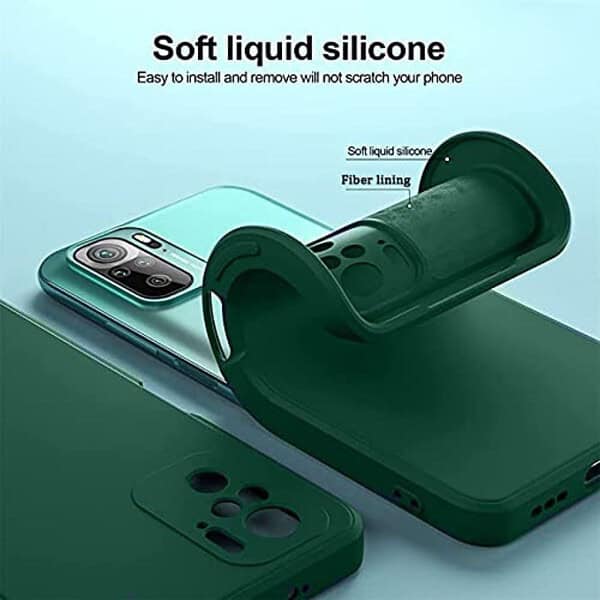 Winble Back Cover For Redmi Note 10 and Note 10s Green2 - LXINDIA.COM