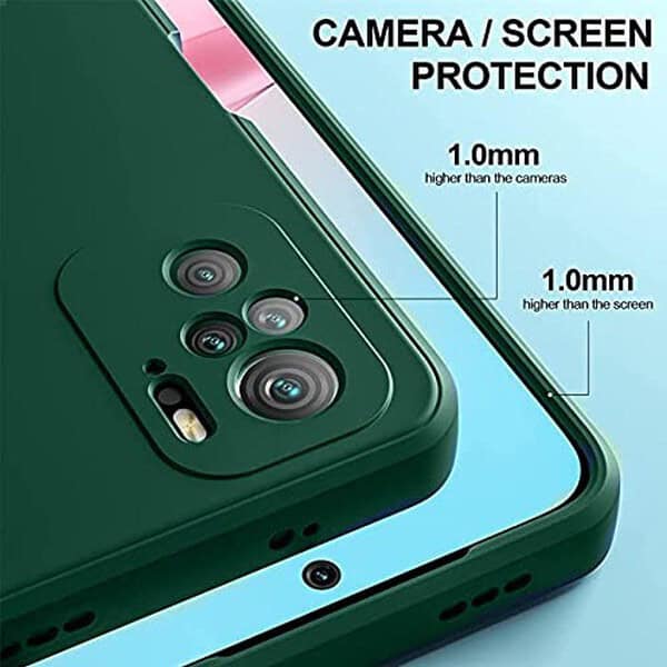 Winble Back Cover For Redmi Note 10 and Note 10s Green3 - LXINDIA.COM