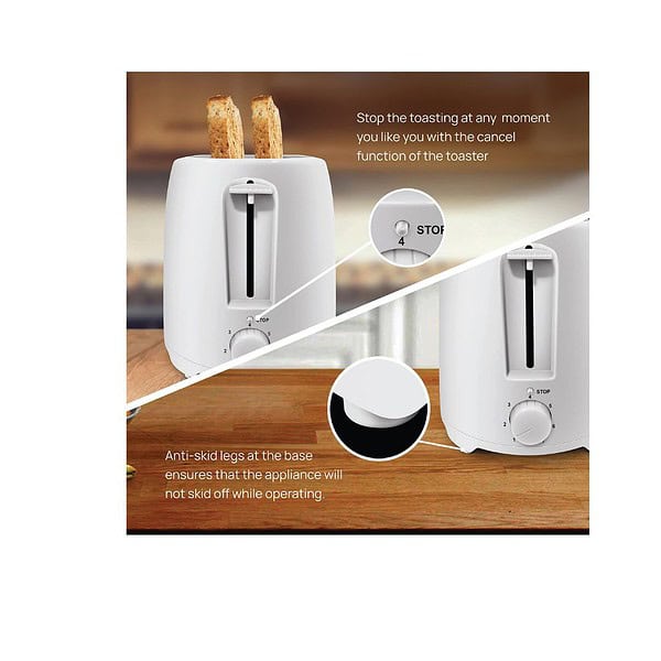 Wipro Vesta Bread Toaster BT101 750 Watts C - LXINDIA.COM