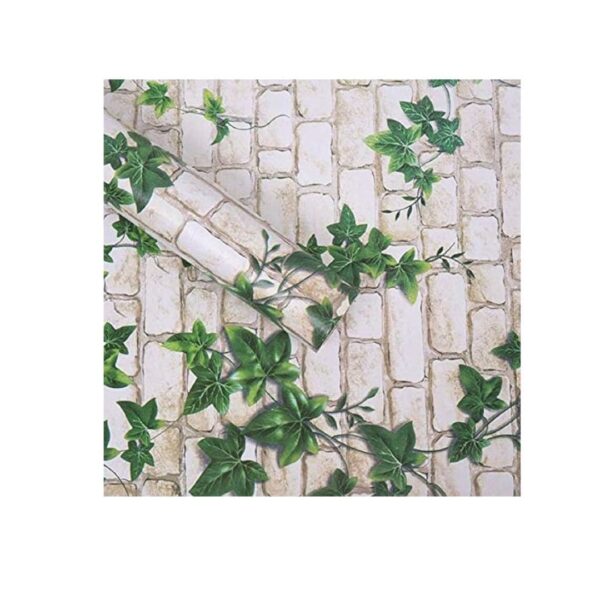 Wollzo Leafy Look Self Adhesive Wallpaper 45 x 500 cm - LXINDIA.COM