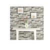 Wolpin 3D Wall Stickers DIY Wallpaper Grey 45 x 500 cm - LXINDIA.COM