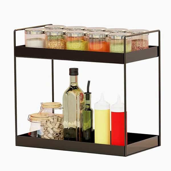 WonderStand Iron 2 Tier Countertop Kitchen Organizer 3 - LXINDIA.COM