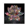 Woogor Feng Shui Crystal Lotus Transparent Decorating Showpiece - LXINDIA.COM