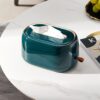 Wrixty Multifunction Tissue Box Rectangular Facial Tissue Holder Dispenser Green - LXINDIA.COM