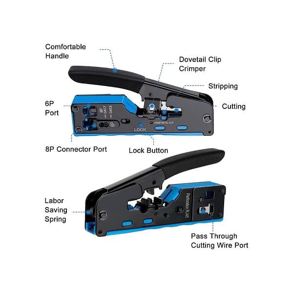 XIKKART RJ45 CAT7 Crimp Tool - LXINDIA.COM