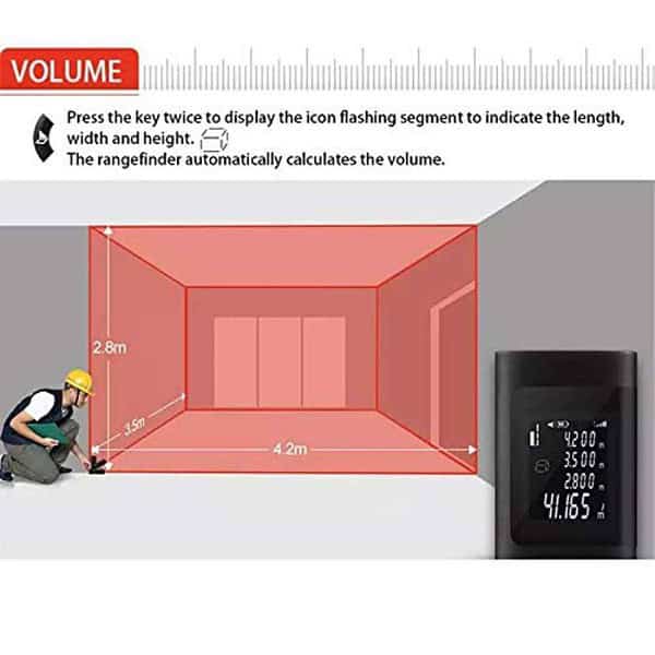 XPR3SS 40m131 Feet Ultra Mini Compact Laser Distance Meter2 - LXINDIA.COM