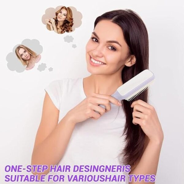 YANPRISH New Self cleaning Anti static Massage Comb Grey 2 - LXINDIA.COM