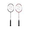 YONEX ZR 100 Light Aluminium Badminton Racquet with Full Cover Black and Red Set of 2A - LXINDIA.COM