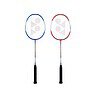 YONEX ZR 100 Light Aluminium Badminton Racquet with Full Cover Blue AND Red Set of 2 - LXINDIA.COM