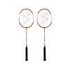 YONEX ZR 100 Light Aluminium Badminton Racquet with Full Cover Orange Made in India Set of 2 - LXINDIA.COM