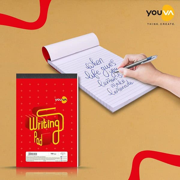 YOUVA Navneet Writing Pad For Offices And Conferences Pack Of 62 - LXINDIA.COM