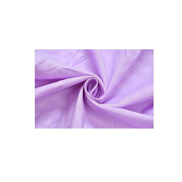 YUKU 210 TC Glace Cotton Satin Single Bedsheet Violet a - LXINDIA.COM