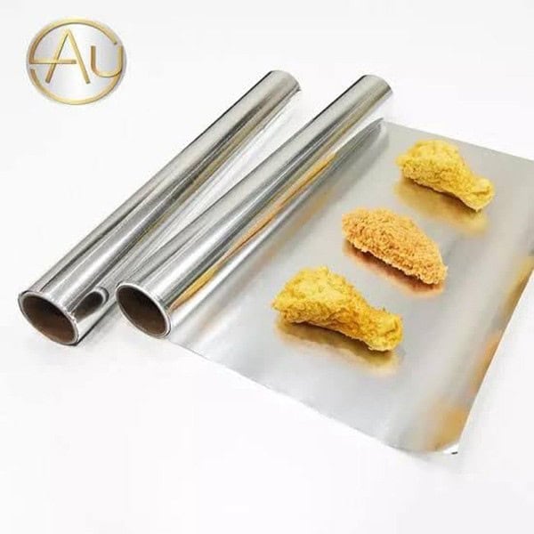 Yummie Aluminium Silver Kitchen Foil Paper Roll 2 - LXINDIA.COM