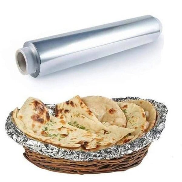 Yummie Aluminium Silver Kitchen Foil Paper Roll - LXINDIA.COM