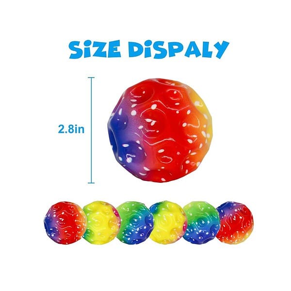 ZUMIE High Jumping Rubber Moon Ball 3 - LXINDIA.COM