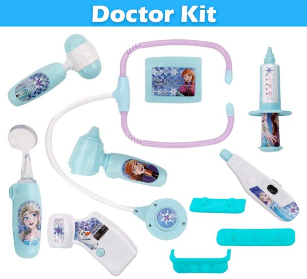 Zest 4 Toyz 2 in 1 Doctor Set Doctor Kit Trolly Frozen 02 - LXINDIA.COM