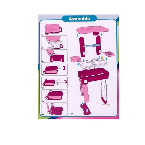 Zest 4 Toyz Acrylonitrile Butadiene Styrene Kitchen Set04 - LXINDIA.COM