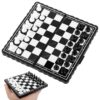 Zest 4 Toyz Small Magnetic Chessboard Game Set for Kids and Adults Black and White - LXINDIA.COM