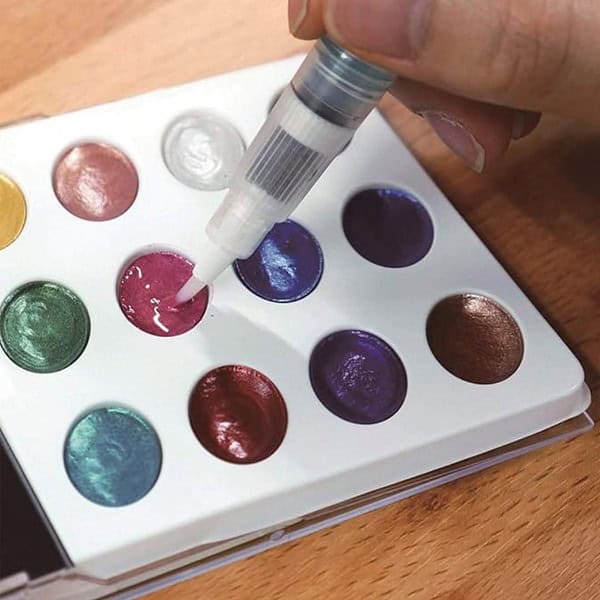 Zig Kuretake Watercolor 12 Colors Palette1 - LXINDIA.COM