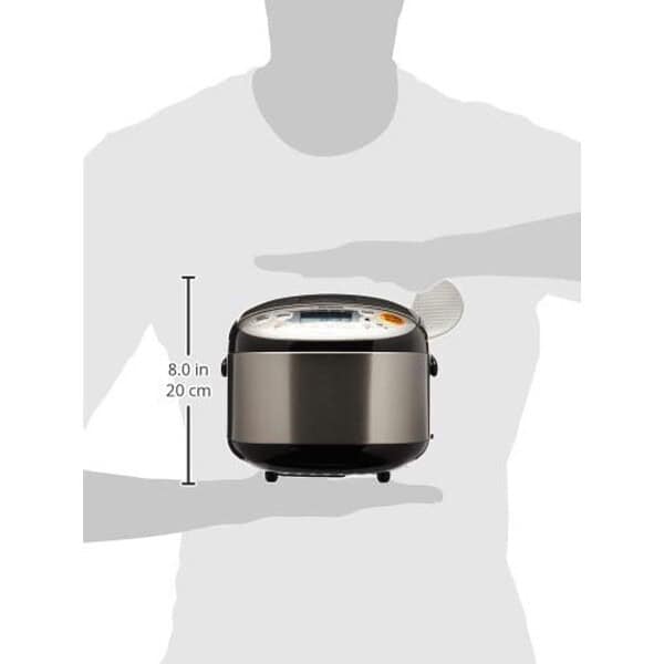 Zojirushi NS LGC05XB 3 Cups Rice Cooker and Warmer Stainless Black1 - LXINDIA.COM