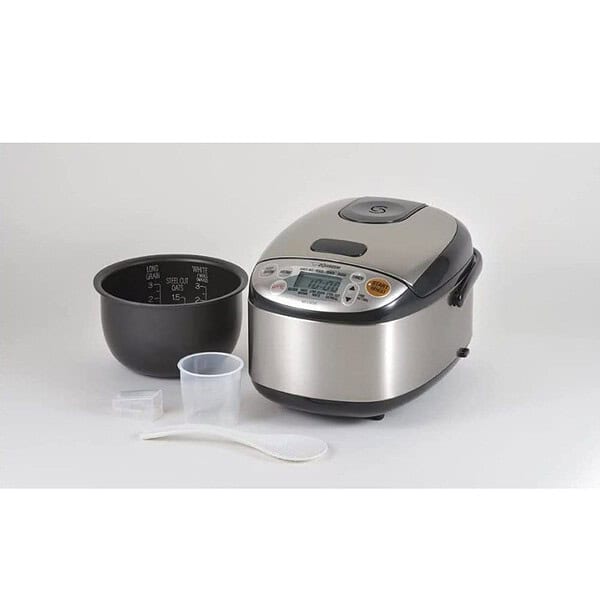 Zojirushi NS LGC05XB 3 Cups Rice Cooker and Warmer Stainless Black3 - LXINDIA.COM