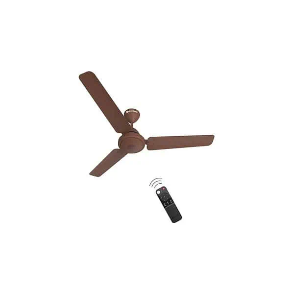 atomberg Efficio 1200mm BLDC Ceiling Fan with Remote Control Matte Brown - LXINDIA.COM