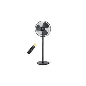 atomberg Renesa 400mm Pedestal Fan Remote with Oscillation BLACKV - LXINDIA.COM