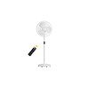 atomberg Renesa 400mm Pedestal Fan Remote with Oscillation Snow White - LXINDIA.COM