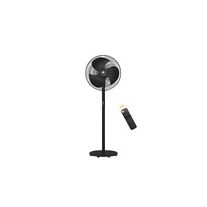 atomberg Stelios Pro 400mm Pedestal Fan Black - LXINDIA.COM