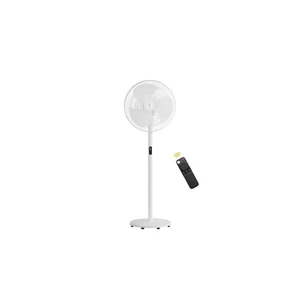 atomberg Stelios Pro 400mm Pedestal Fan Snow White - LXINDIA.COM