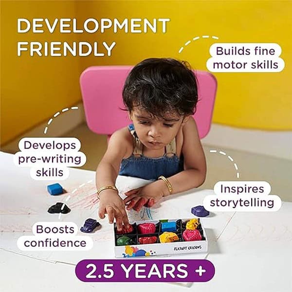 dabble Organic Beeswax Crayons Non Toxic Crayons for Children3 - LXINDIA.COM