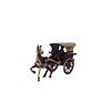 eCraftIndia Antique Finish European Horse Cart Brass Showpiece Brown - LXINDIA.COM