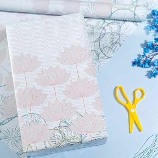 eVincE Classic Lotus Pond Gift wrapping paper1 - LXINDIA.COM