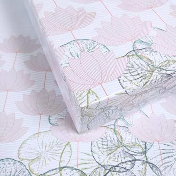 eVincE Classic Lotus Pond Gift wrapping paper2 - LXINDIA.COM