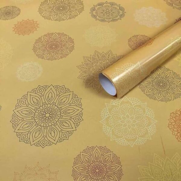 eVincE Set of 50 Mandala Gift Thick Glossy Wrapping Paper1 - LXINDIA.COM