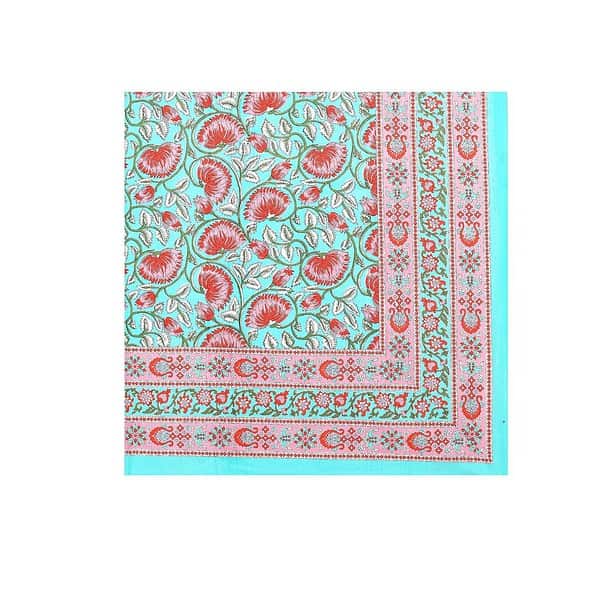 elanorhomes 240 Pink Lotus TC Cotton Single Bedsheets A - LXINDIA.COM